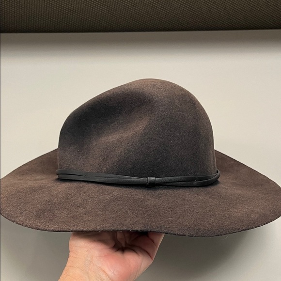Source Unknown Brown Felt Hat with band OS main image 12
